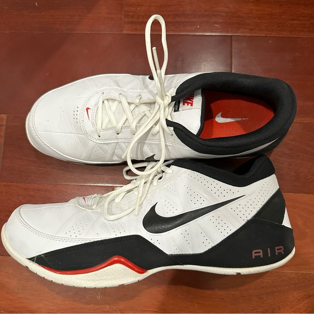 Nike Mens Air Ring Leader Low 488102-100 White Casual Shoes Sneakers Size 11